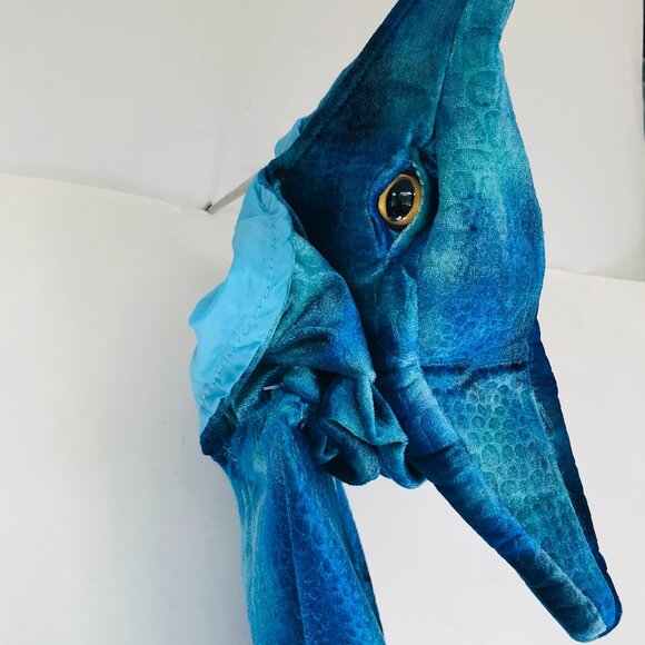 New w/Tag-Great Pretenders Blue `Cape Dinosaur - Pterodactyl Hooded - Picture 11 of 16